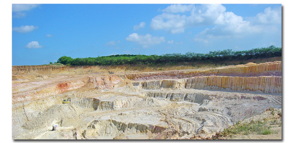 廣西合浦縣-高嶺土探明儲(chǔ)量達(dá)1.8億噸，